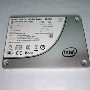 Intel SSD S3510 480GB SSDSC2BB480G6 ＃S1