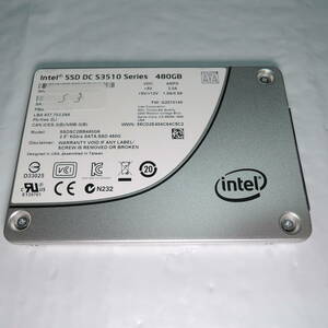 Intel SSD S3510 480GB SSDSC2BB480G6 ＃S3