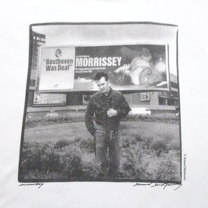 2007 Rock On from Paris to tokyo at Loveless Morrissey Limited Tee モリッシー フォトプリント 限定 Tシャツ 白 Mサイズの画像6