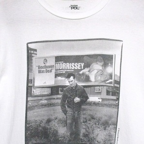 2007 Rock On from Paris to tokyo at Loveless Morrissey Limited Tee モリッシー フォトプリント 限定 Tシャツ 白 Mサイズの画像1