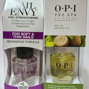 OPI ネイル エンビー ソフト & シン + キューティクル オイル 新品 Soft & Thin & Cuticle Oil