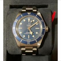 未使用 tudor fifty eight 79030b 58 フィフティエイトROLEX ロレックス ブラックベイ ブルー_画像5