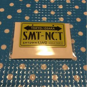 NCT★SMTOWN LIVE VI IN JAPAN★SM TOWN 公式 グッズ★ナンバープレートバッジ★バッジ バッチ★新品 未開封