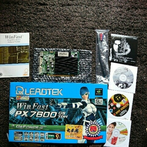 Leadtek　　 Win Fast　　 PX7600GS　　 TDH 　256MB　　 DDR2 　　PCI express 　　DVI-I 　vivo TV出力 　nVIDIA 　　GE FORCE 　SLi