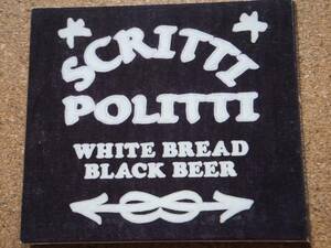 英国名門rough tradeよりblue nile.prefab sproutと共に新作を待ち焦がれています..とにかく名盤　SCRITTI POLITTI White Bread Black Beer