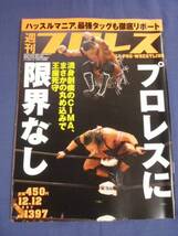 週刊プロレス 2007/12/12/no.1397 川田利明/佐々木健介/西村修/鈴木みのる/CIMA/坂田亘/長井満也/真壁刀義_画像1