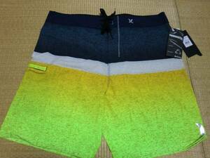 [Hurley] Серфинговые штаны Призрак 34 Желтый / ВМС Новый #