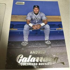 2017 TOPPS stadium club ANDRES GALARRAGA