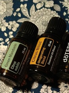 新品★特価★ドテラグリーンマンダリン、シトラスブリス各15ml 正規品送料込
