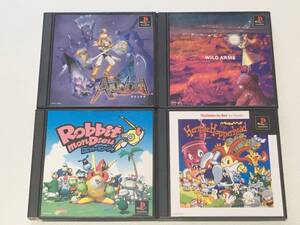 PS アランドラ ワイルドアームズ ロビット・モン・ジャ ハーミィホッパーヘッド 4本セット