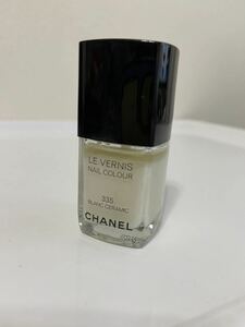 Chanel Verno Blanc Ceramic 335 Blanc Ceramic Emale Emale Emale Cure Cure Цвет ногтя оставаясь частой доставкой 220 иен