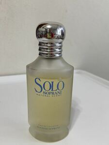 ★LUCIANO SOPRANI ルチアーノ ソプラーニ/SOLO ソロ★50ml・EDT・USED★ 定形外発送350円　香水