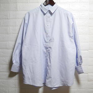 A445 * one after another NICE CLAUP | one after hole The - Nice Claup long sleeve shirt blue / stripe used size F