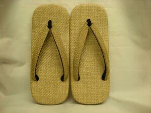  snow undergrowth sandals setta panama ma natural material L size seal .. nose .kalasi color IV original 