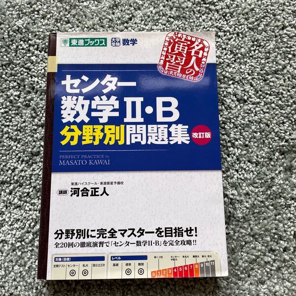 数学２・Ｂ分野別問題集　大学受験数学 （東進ブックス　名人の演習） （改訂版） 河合正人／著