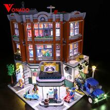 MOC LEGO レゴ ブロック 10264 クリエイター エキスパート 互換 街角のガレージ LED ライト キット DL002_画像2