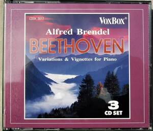 ★極稀3CD★Alfred Brendel Beethoven Piano Sonata ETC ブレンデル ベートーヴェン ピアノ ソナタ他