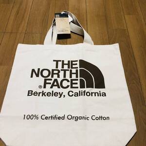 THE NORTH FACE ノースフェイス トートバッグ コットン ブラウン オーガニックコットン トート ノースフェイストートバッグ TOTE