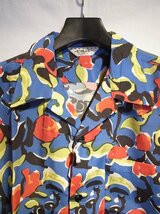 CALEE キャリー S/S ALLOVER PATTERN SHIRT スウェット カーディガン パーカー ニット シャツ Tシャツ t-shirt アロハ HAWAIIAN SHIRT M_画像3