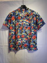 CALEE キャリー S/S ALLOVER PATTERN SHIRT スウェット カーディガン パーカー ニット シャツ Tシャツ t-shirt アロハ HAWAIIAN SHIRT M_画像2