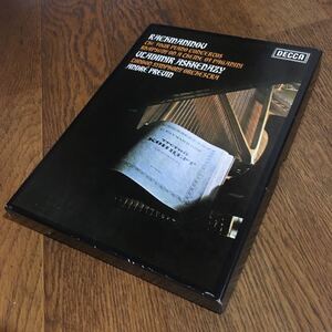  cassette tape *DECCA*RACHMANINOV The Four Piano Concertos Rhapsody on a theme of Paganini Ashkenazy/Previn/London symphony* britain record 