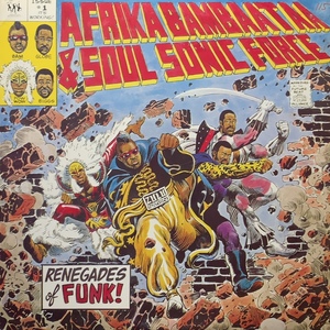 AFRIKA BAMBAATAA &amp; THE SOULSONIC FORCE / Renegades Of Funk (12AP 3016) 12inch Vinyl record (アナログ盤・レコード)