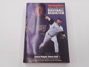 洋書 The Sporting News 2002 Baseball Register