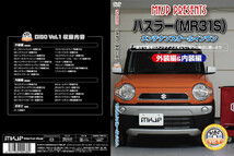 MKJP スズキ ハスラー MR31S メンテナンスDVD 内装＆外装 ゆうメール送料無料_画像3