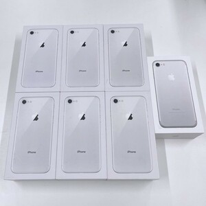 @SM852 秋葉原万世商会 IPHONE8 MQ792J/A 空箱 6個まとめて IPHONE6S 1個 ジャンク品