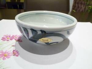 Art hand Auction ★Arita ware★ Wonderful Tobe arabesque pattern, flat bowl, new work, hand-painted, small, Japanese tableware, pot, small bowl