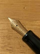 新品 廃盤 PILOT パイロット Custom カスタム le レガンス 万年筆 14k 585 M 茶軸 _画像9