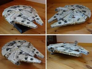  millenium Falcon | Звездные войны * Perfect комплектация PG*LED люминесценция *1/72 шкала 50cm* premium Bandai * конечный продукт * бесплатная доставка 