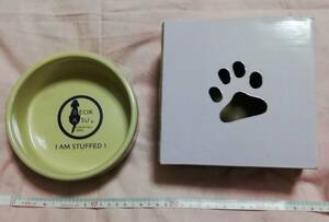 [ новый товар ]. посуда, собака. рисунок, но кошка Chan тоже можете использовать ( в подарок как раз .., несессер ввод )