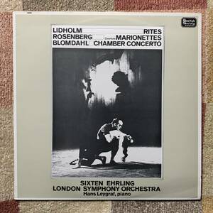 LP●Swedish Society　SLT33262●イングヴァル・リードホルム「祭典」【シクスティン・エールリンク】長岡鉄男　外盤ジャーナル