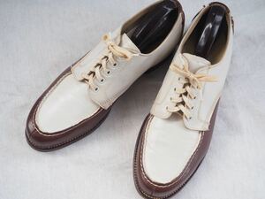 40s American gentleman Spectator Shoes アメリカンジェントルマン スペクテイターシューズ　US61/2 フローシャイム検