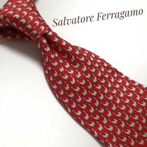 Salvatore Ferragamo Ferragamo красный красный галстук высокий бренд 1198