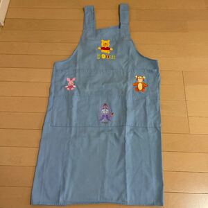 used 6ポケットH型エプロン プーさん①