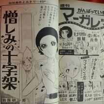 別冊セブンティーン1971年4月号　春のデラックスまんが特集号 ●西谷祥子 ●鈴原研一郎 ●望月あきら_画像7