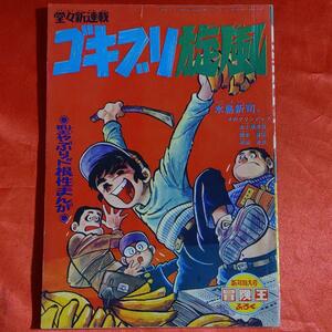 堂々新連載　ゴキブリ旋風　 水島新司とそのクリンアップ・五十嵐幸吉・坂本喜信・早田光茂 新年特大号冒険王ふろく 昭和45年1月1日発行