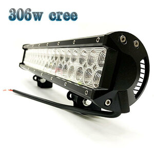 306W LED作業灯 CREEワークライト 集魚灯 投光器 ライト 照明 広角 白色