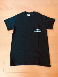 【美品】VIRGIL NORMAL 黒ポケットTシャツ