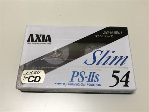 半額 カセットテープ AXIA PS-Ⅱs 70 SLIM 未開封 zppsu.edu.ph