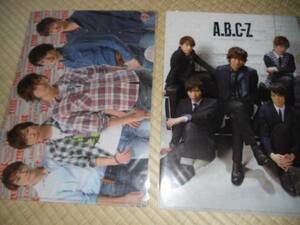 A.B.C-Z ABCZ from ABCtoZ　クリアファイル２枚セット