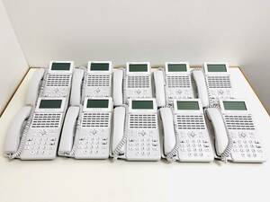 【即決】NTT 36ボタンIP電話機 A1-(36)IPTEL-(1) 2021年製 10台セット　W2270001