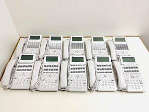 【即決】NTT 36ボタンIP電話機 A1-(36)IPTEL-(1) 2021年製 10台セット　W2270002