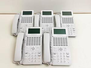 【即決】NTT 36ボタンIP電話機 A1-(36)IPTEL-(1) 2021年製 5台セット　W2270003