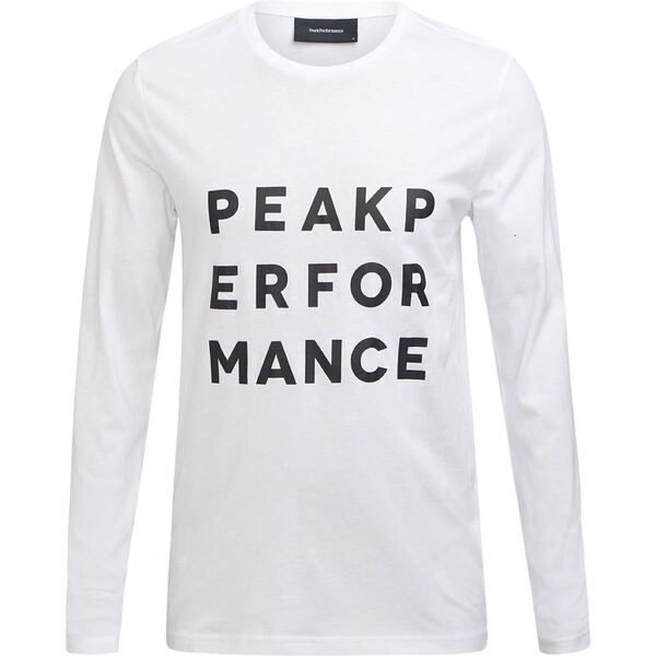 Peak Performance / Ground LS Tee / White / L ピークパフォーマンス