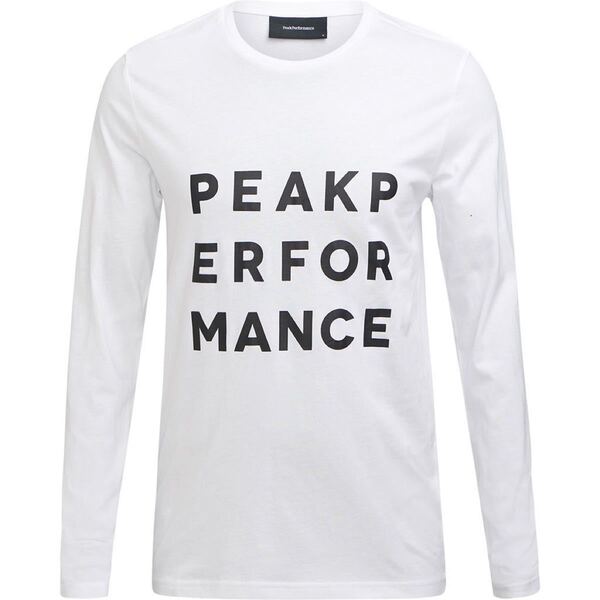 Peak Performance / Ground LS Tee / White / L　ピークパフォーマンス