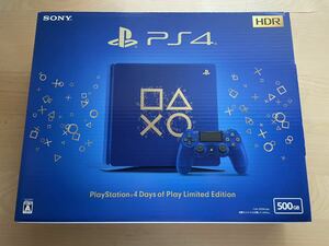 PS4 body PlayStation 4 PlayStation 4 Days of Play Limited Edition