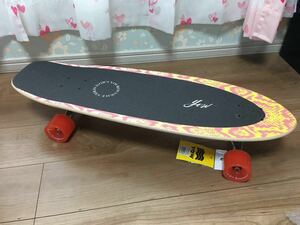 GWセール◆正規品◆マルチトラック◆鮮やかなカラー◆YOW GROM HOSSEGOR 29インチ スケートボード サーフスケート